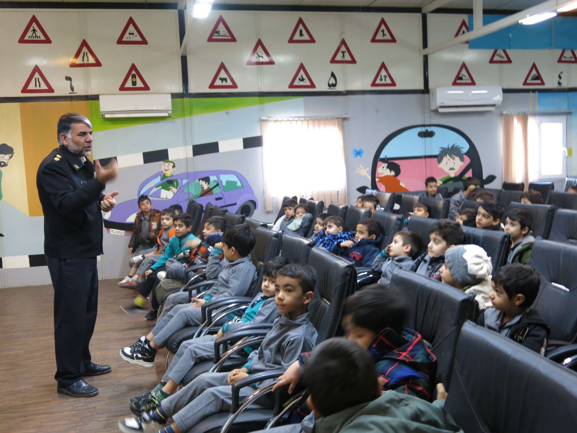 بازدید از پارک ترافیک